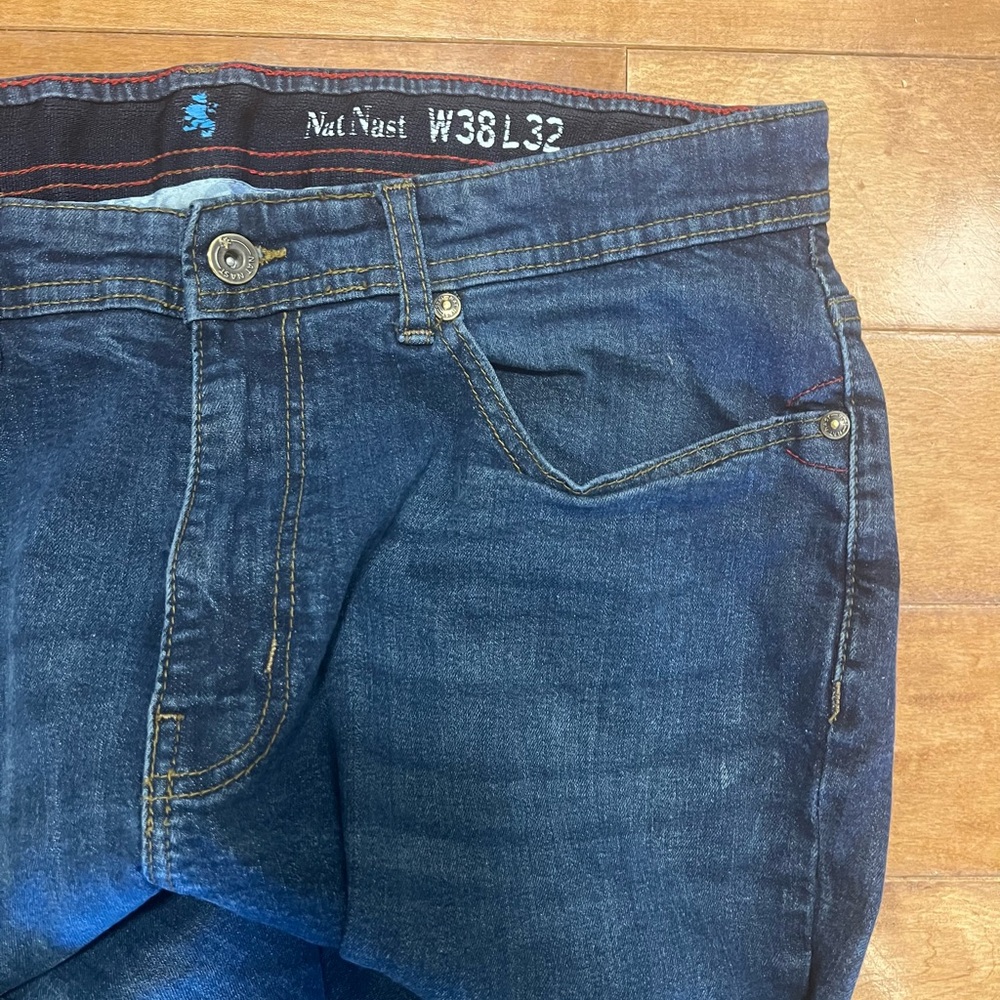 Nat Nast Men's Blue Jeans Size 38 x 32 - Picture 5 of 7